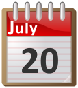 calendar July 20