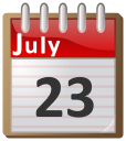 calendar July 23