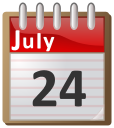 calendar July 24