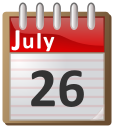 calendar July 26