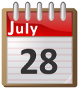 calendar July 28