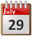 calendar July 29