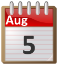 calendar August 05