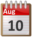 calendar August 10