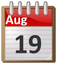 calendar August 19