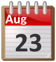 calendar August 23
