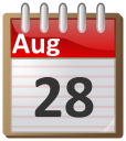 calendar August 28