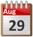calendar August 29