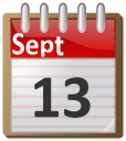 calendar September 13