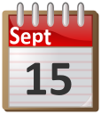 calendar September 15