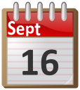 calendar September 16