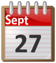 calendar September 27