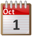 calendar October 01