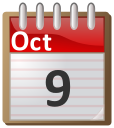calendar October 09