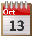 calendar October 13