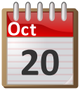 calendar October 20