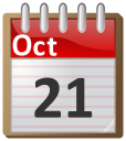 calendar October 21