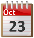 calendar October 23