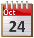 calendar October 24