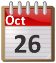 calendar October 26