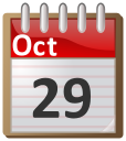 calendar October 29