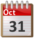 calendar October 31
