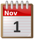 calendar November 01
