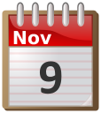calendar November 09