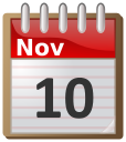 calendar November 10
