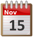 calendar November 15