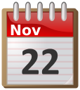 calendar November 22