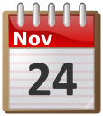 calendar November 24