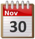 calendar November 30