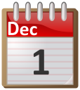 calendar December 01
