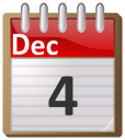 calendar December 04