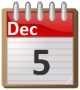 calendar December 05
