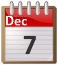 calendar December 07