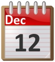 calendar December 12