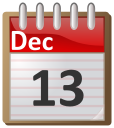 calendar December 13