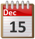 calendar December 15