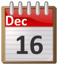calendar December 16
