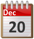 calendar December 20
