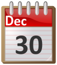 calendar December 30