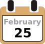 February 25