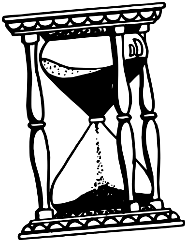 Hourglass drawing