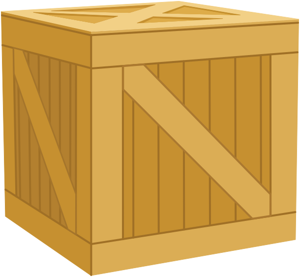 crate large square