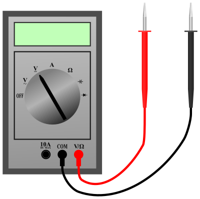 Multimeter-with-leads