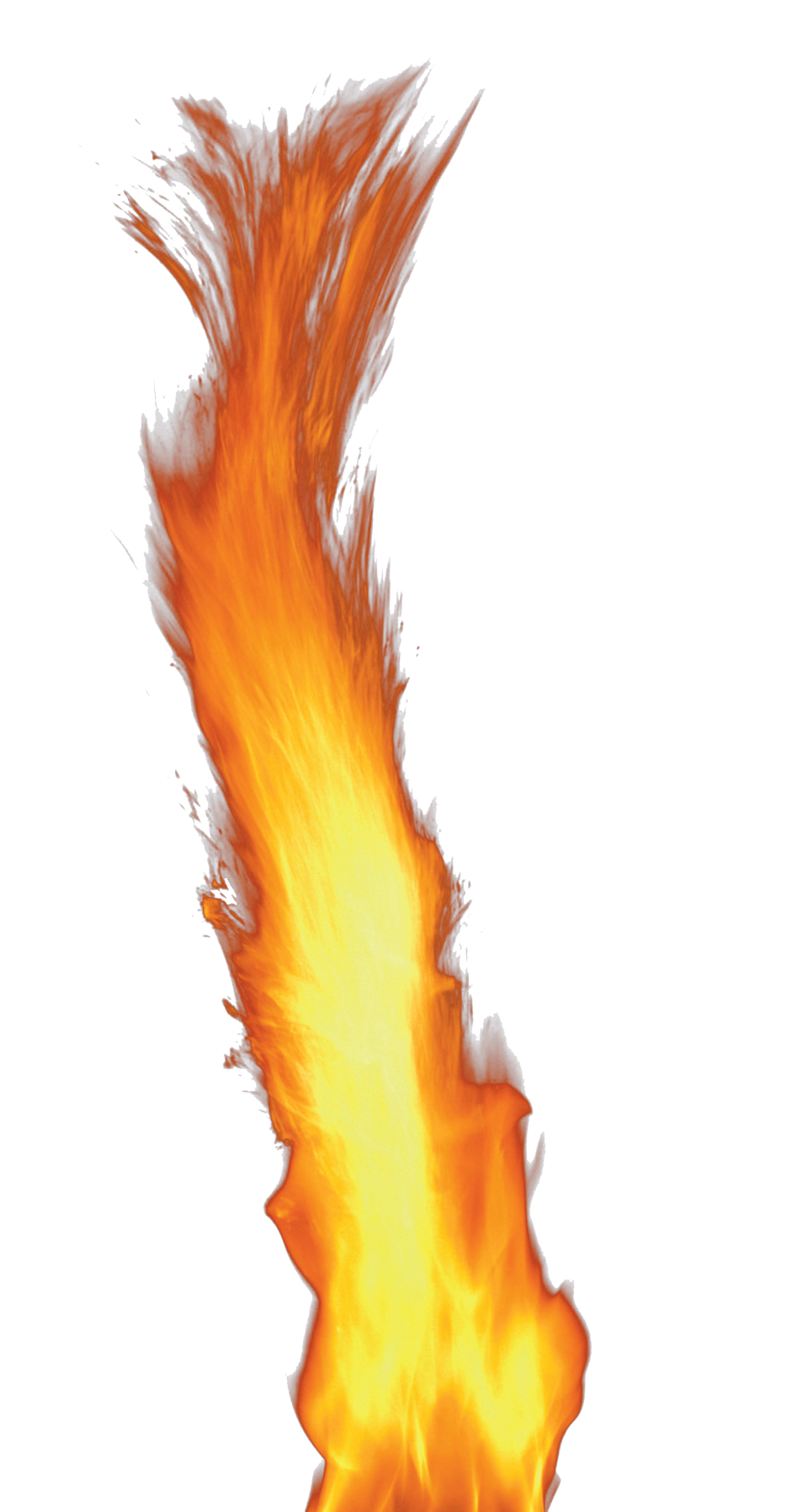 roaring flame