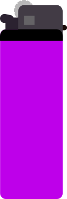 disposable lighter purple