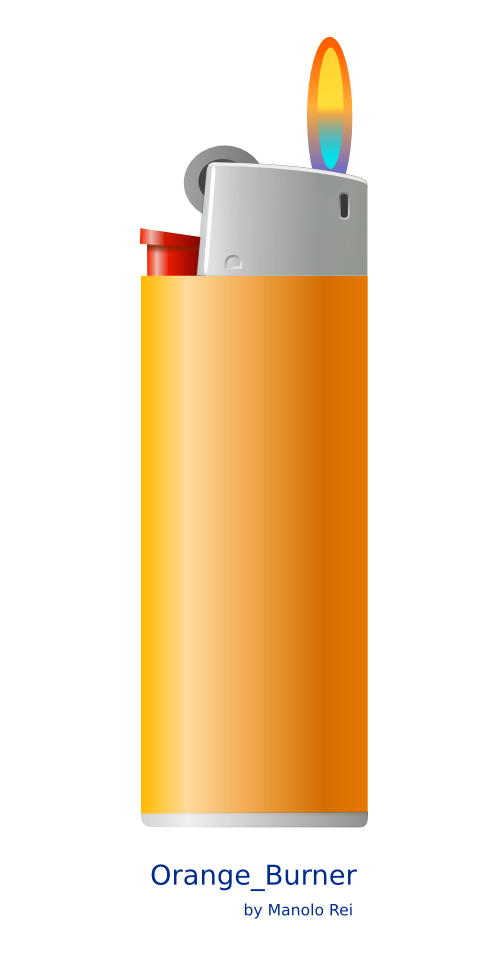 orange lighter